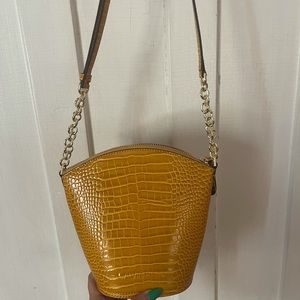 Calvin Klein Yellow Cross Body Bag, brand new